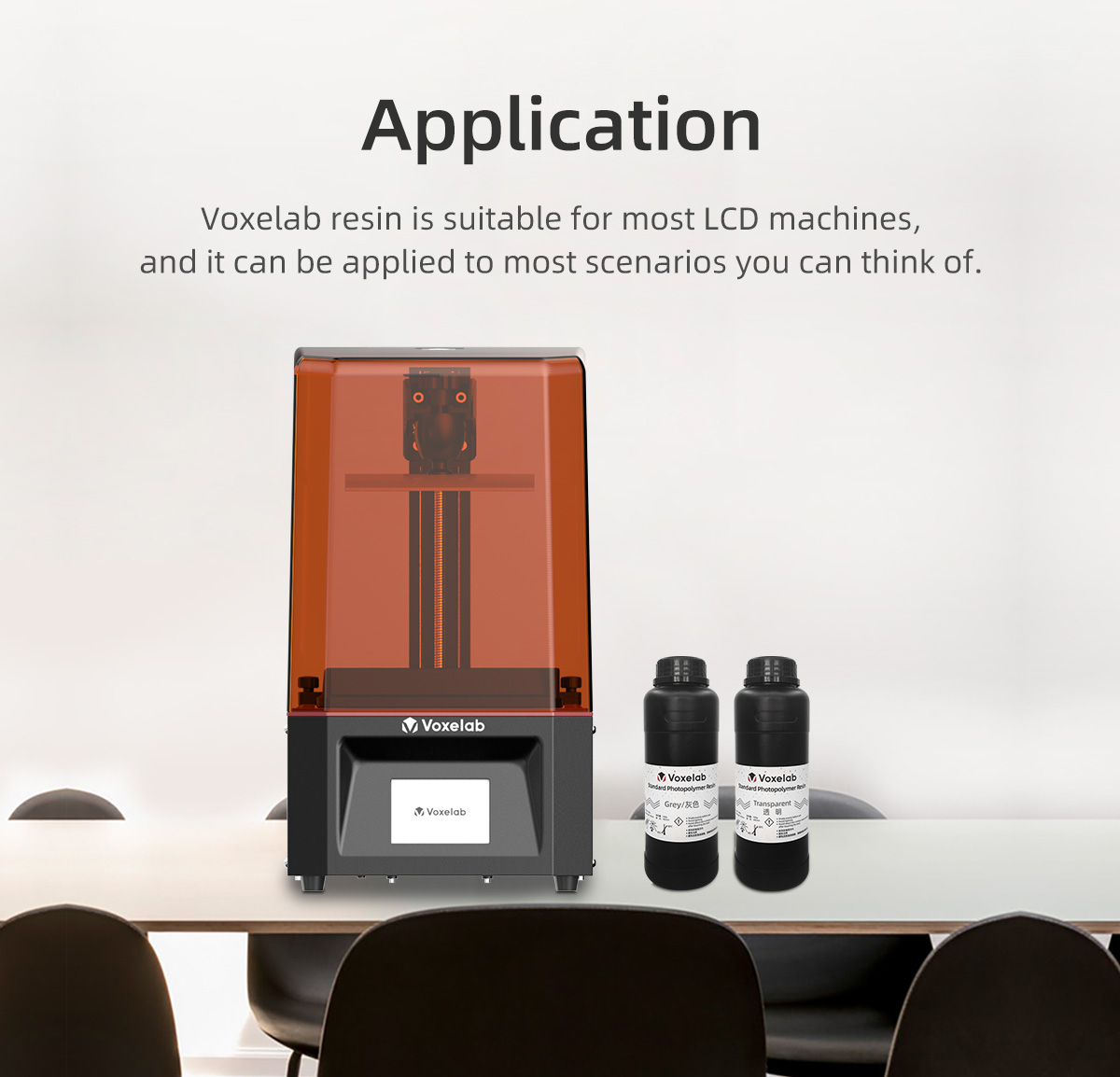 LCD 3D printer resin | Voxelab