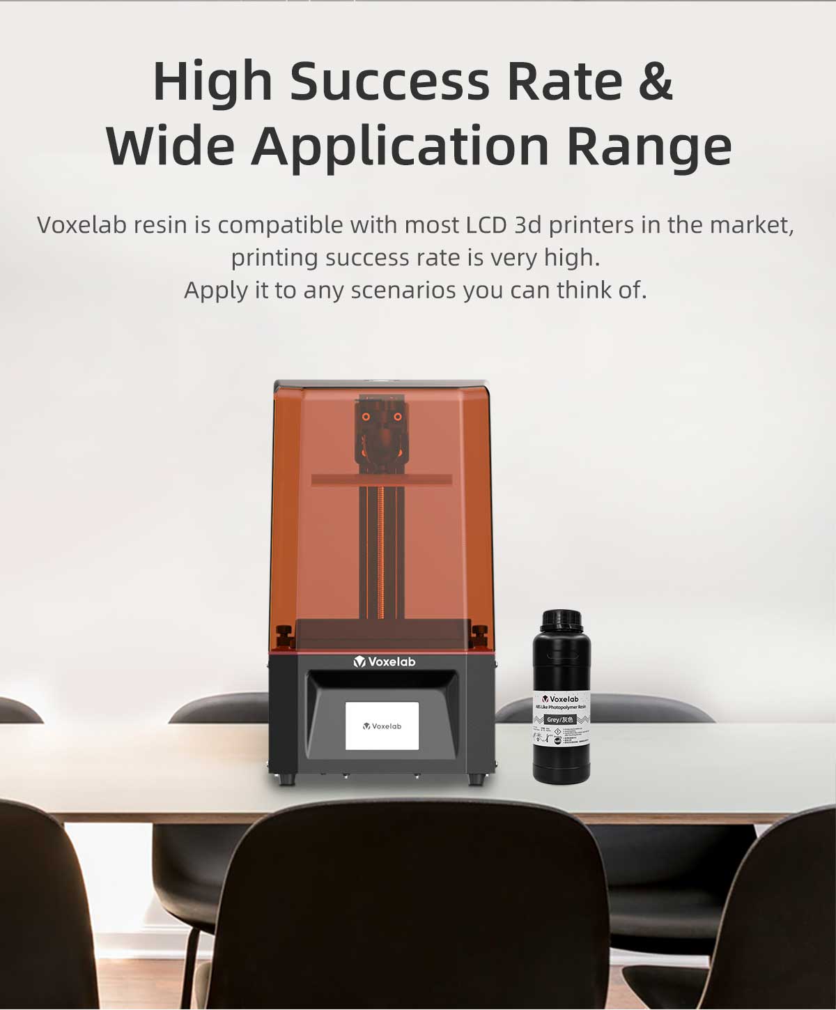 resin supports most LCD 3d printers | Voxelab