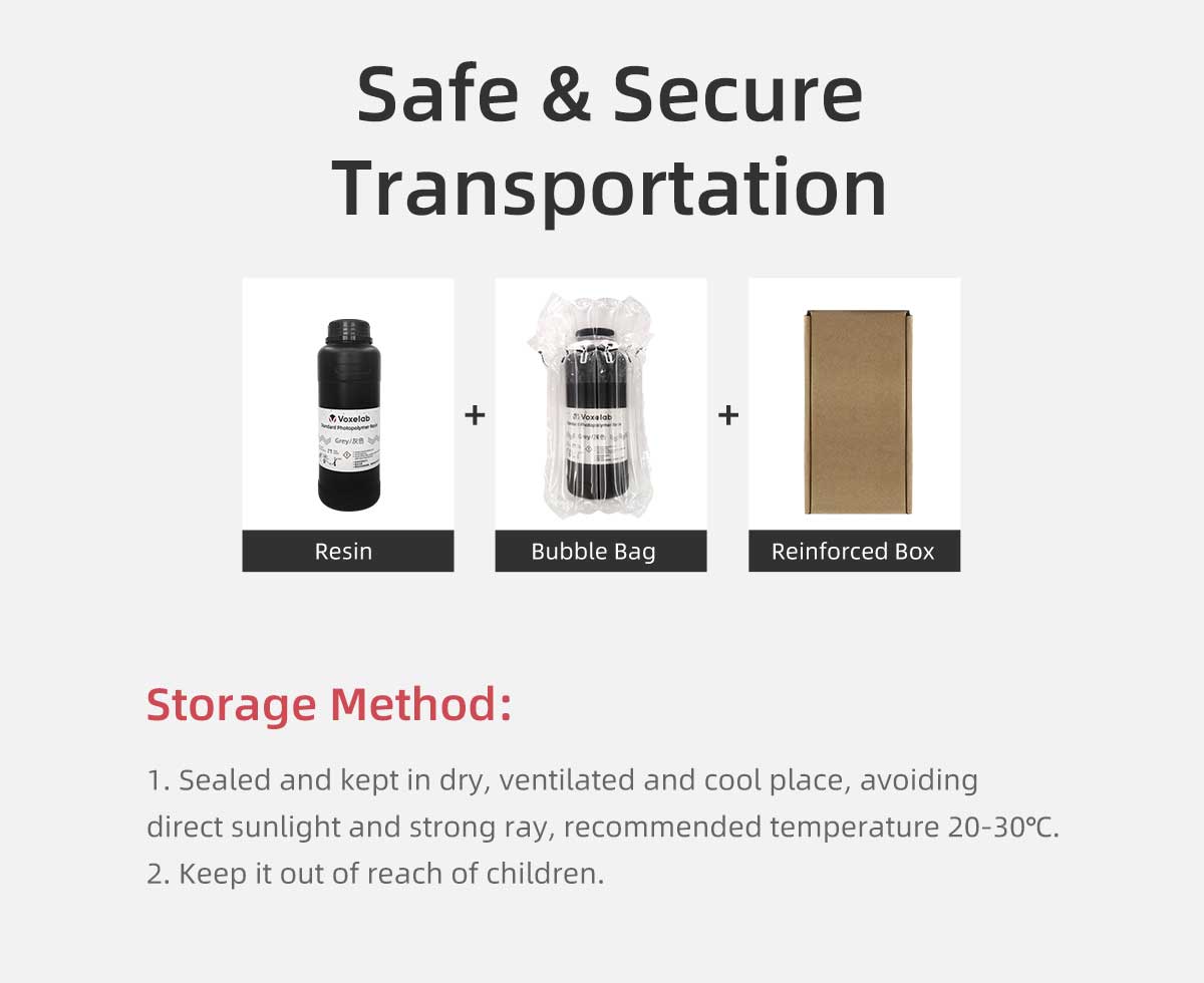 3d printer resin storage | Voxelab