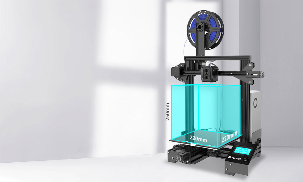 Large build volume, most cost-effective FDM 3D printer for beginners