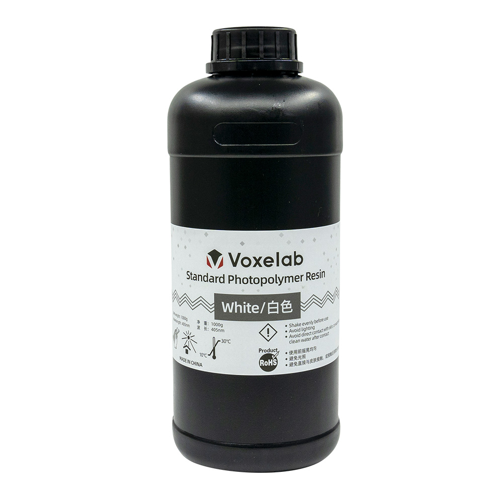 Voxelab LCD 405nm UV-Curing Standard Resin 1KG - White