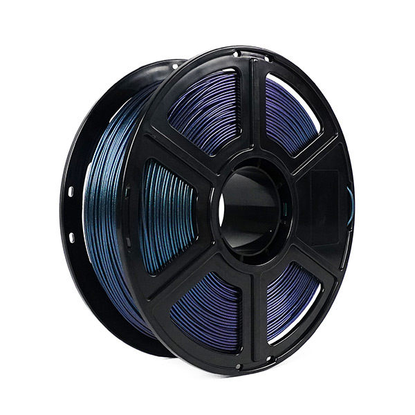 PLA Multicolor Filament 1.75mm 1KG Spool, Color changes in different looking angles
