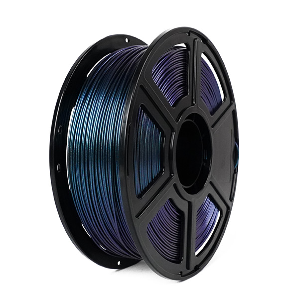 Voxelab Filamento de impresora 3D, filamento PLA de 1.75 mm, filamento de  doble color de seda, filamento de impresión 3D multicolor, filamento