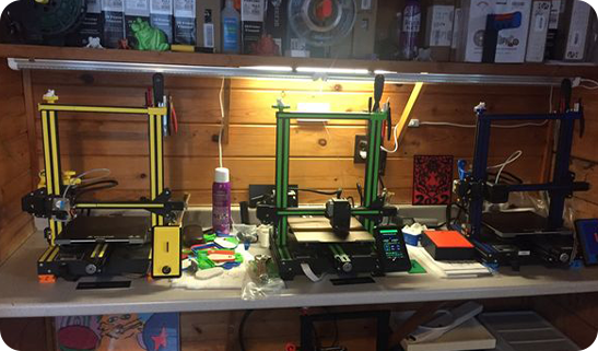 DIY 3D Printer from kits